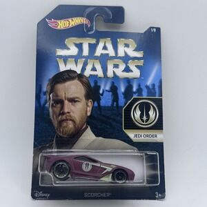 2015 Hot Wheels Star Wars First Order Red Scorcher MIP 1/64 Die Cast